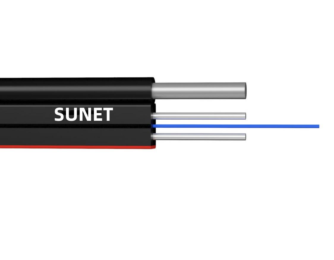 GJXFH Stripped outdoor FTTH drop cable