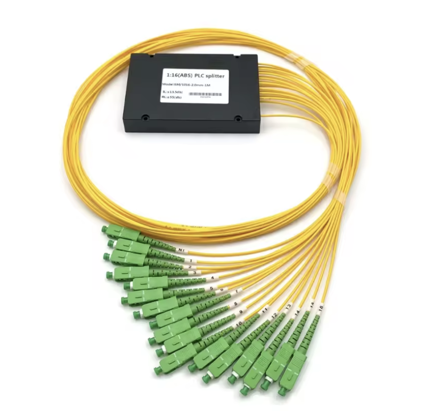 PLC splitter ABS box type 1*16 SC/APC